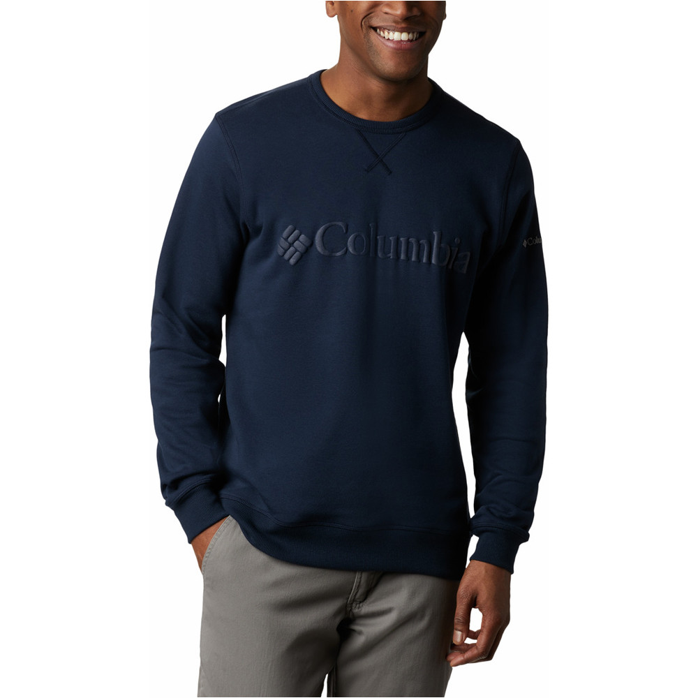 Columbia camiseta montaña manga larga hombre Columbia M Columbia Logo Fleece Crew 03 Columbia camiseta montaña manga larga hombre Columbia M Columbia Logo Fleece Crew 03