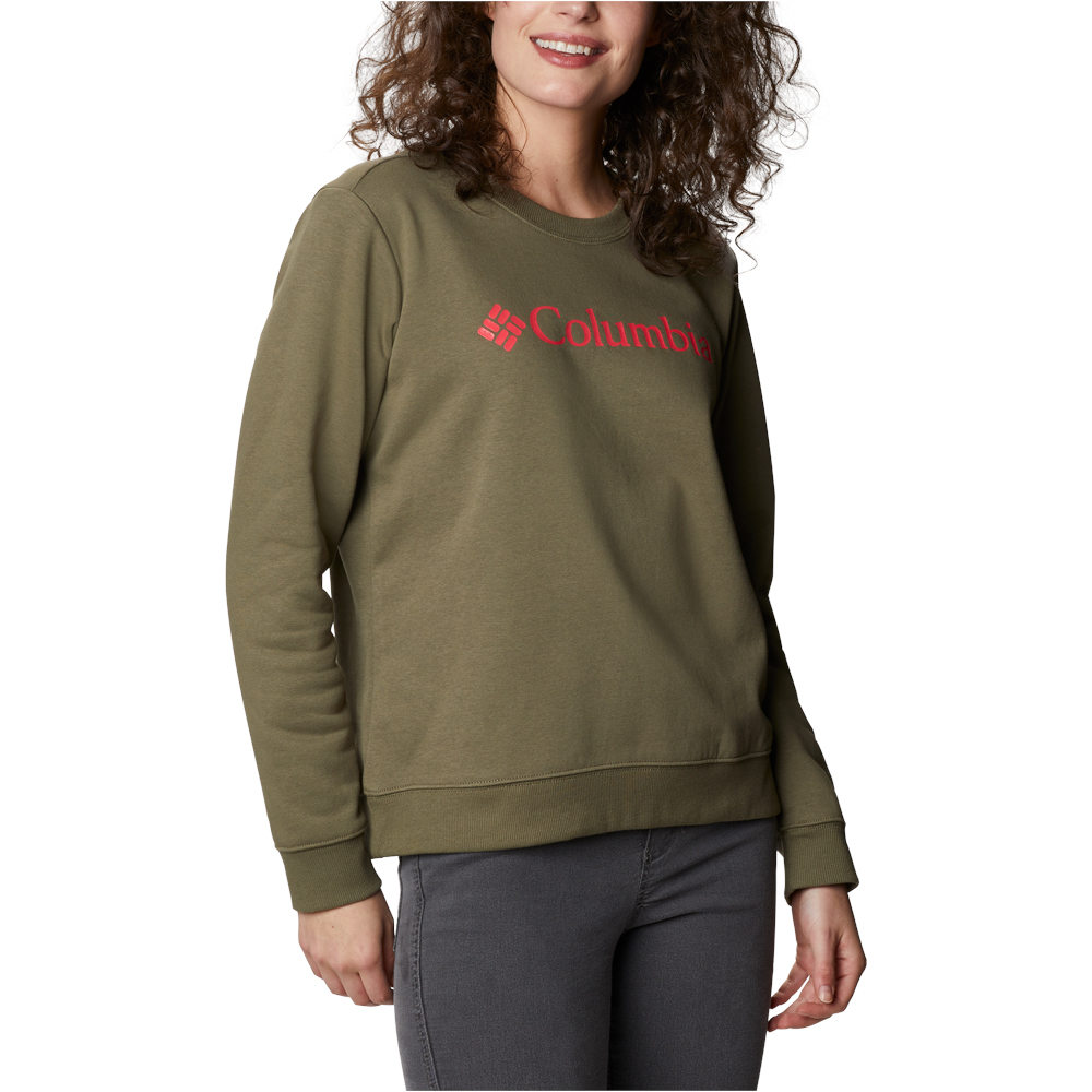 Columbia camiseta montaña manga larga mujer Columbia Columbia Logo Crew 03 Columbia camiseta montaña manga larga mujer Columbia Columbia Logo Crew 03