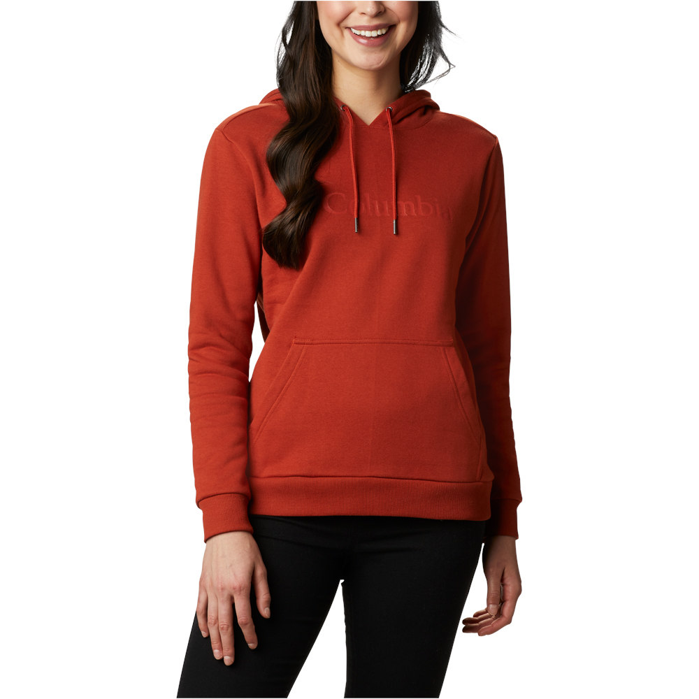 Columbia camiseta montaña manga larga mujer Columbia Columbia  Logo Hoodie vista frontal Columbia camiseta montaña manga larga mujer Columbia Columbia  Logo Hoodie vista frontal