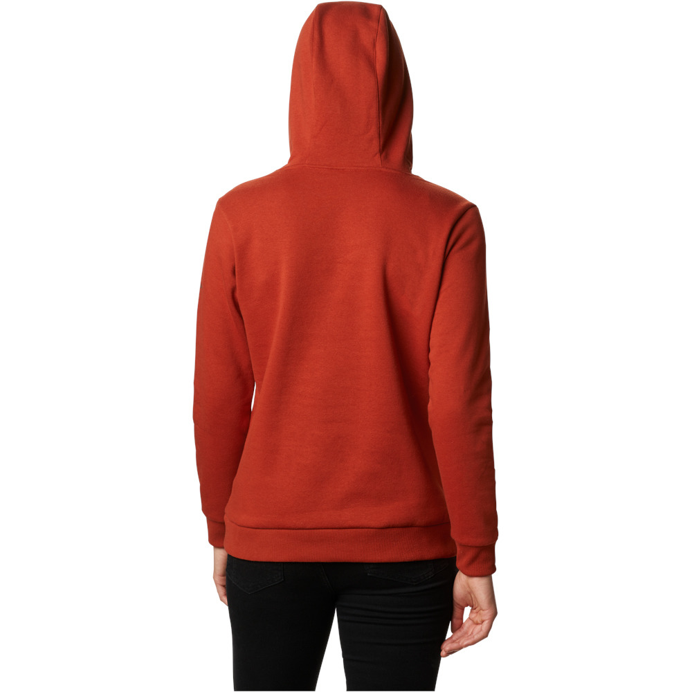 Columbia camiseta montaña manga larga mujer Columbia Columbia Logo Hoodie vista trasera Columbia camiseta montaña manga larga mujer Columbia Columbia Logo Hoodie vista trasera