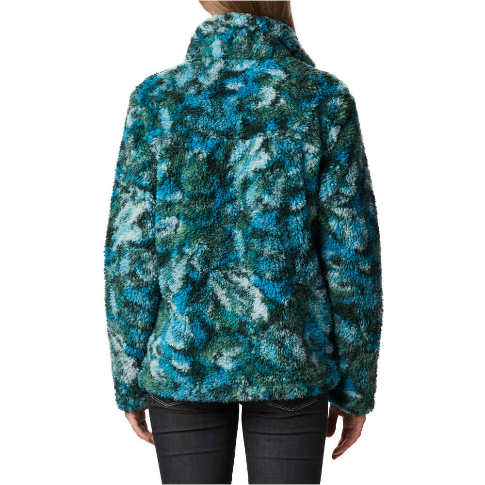 Columbia forro polar mujer Columbia Winter Pass Sherpa FZ vista trasera Columbia forro polar mujer Columbia Winter Pass Sherpa FZ vista trasera