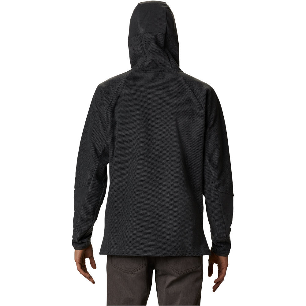Columbia forro polar hombre Columbia Tough Hiker  II Hooded Fleece NE vista trasera Columbia forro polar hombre Columbia Tough Hiker  II Hooded Fleece NE vista trasera