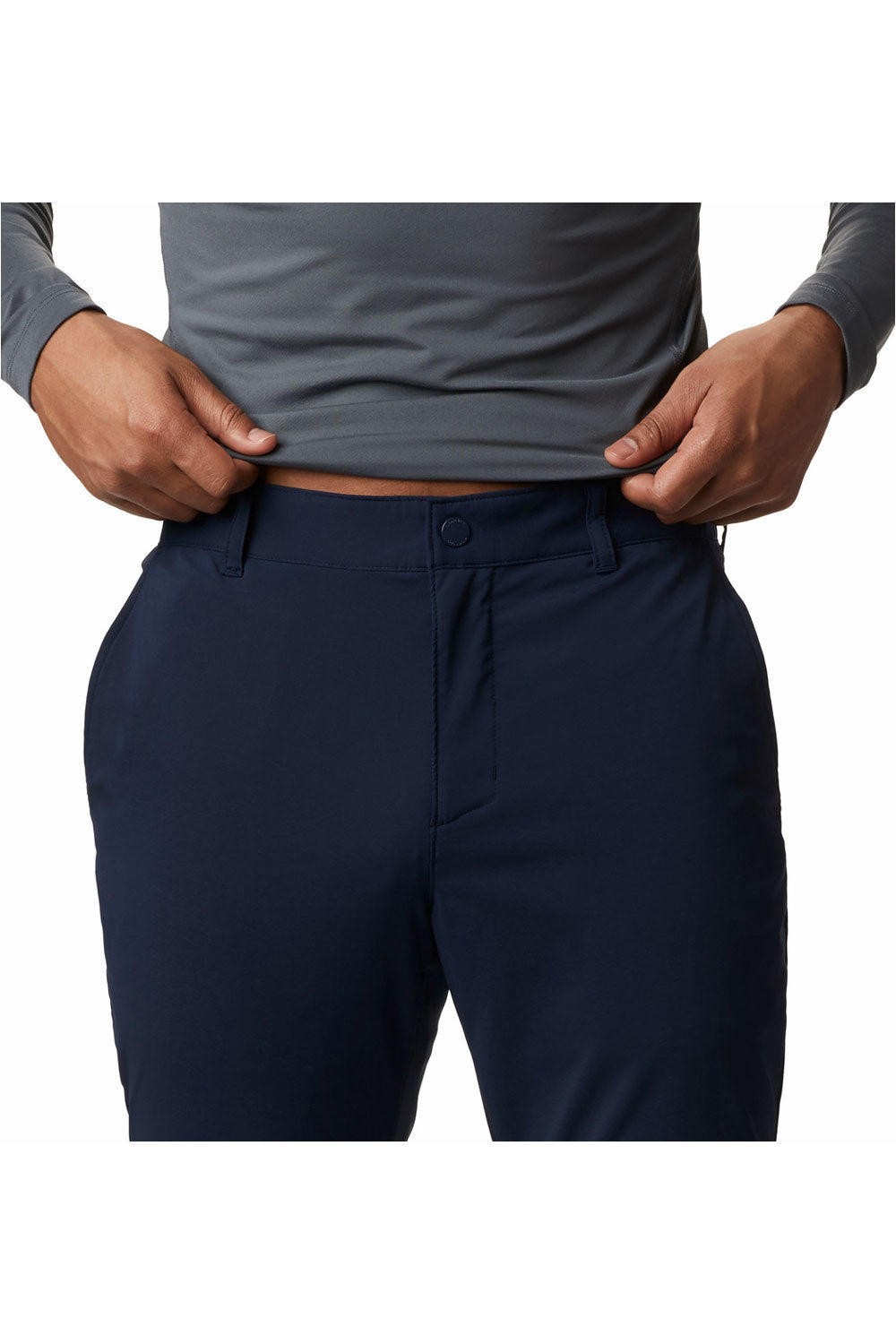 Columbia pantalón montaña hombre Columbia Tech Trail Hiker Pant vista trasera Columbia pantalón montaña hombre Columbia Tech Trail Hiker Pant vista trasera