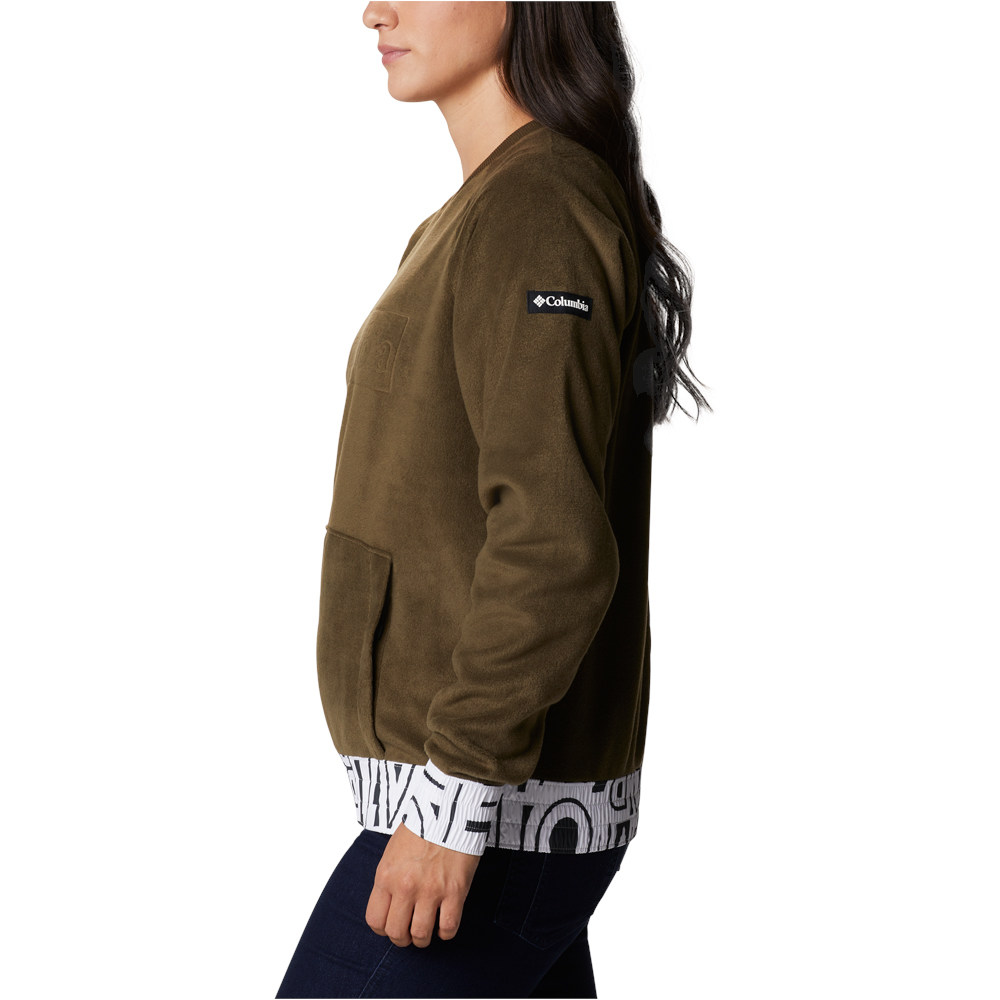 Columbia camiseta montaña manga larga mujer Columbia Exploration Fleece Crew vista detalle Columbia camiseta montaña manga larga mujer Columbia Exploration Fleece Crew vista detalle