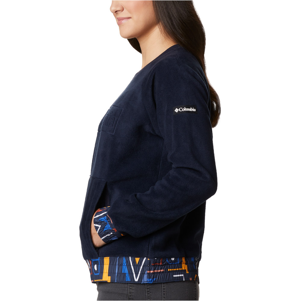 Columbia camiseta montaña manga larga mujer Columbia Exploration Fleece Crew vista detalle Columbia camiseta montaña manga larga mujer Columbia Exploration Fleece Crew vista detalle