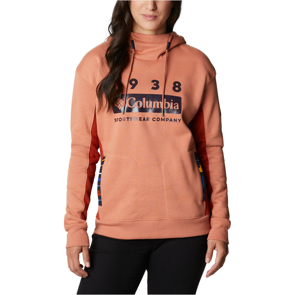 Columbia camiseta montaña manga larga mujer Columbia Columbia Lodge  Hoodie vista frontal Columbia camiseta montaña manga larga mujer Columbia Columbia Lodge  Hoodie vista frontal