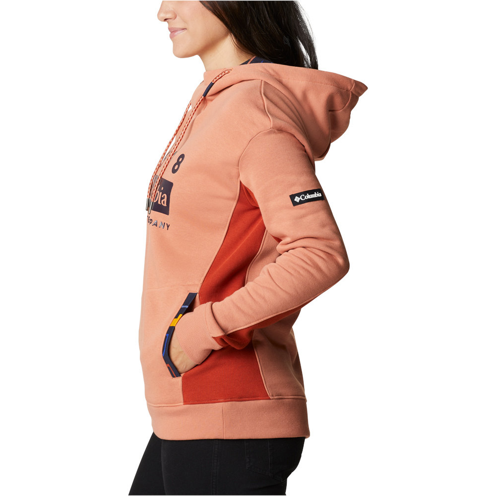Columbia camiseta montaña manga larga mujer Columbia Columbia Lodge  Hoodie vista detalle Columbia camiseta montaña manga larga mujer Columbia Columbia Lodge  Hoodie vista detalle
