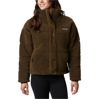 Columbia forro polar mujer Columbia Columbia Lodge  Baffled Sherpa F vista frontal Columbia forro polar mujer Columbia Columbia Lodge  Baffled Sherpa F vista frontal