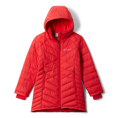 COLUMBIA HEAVENLY  LONG JACKET rojo