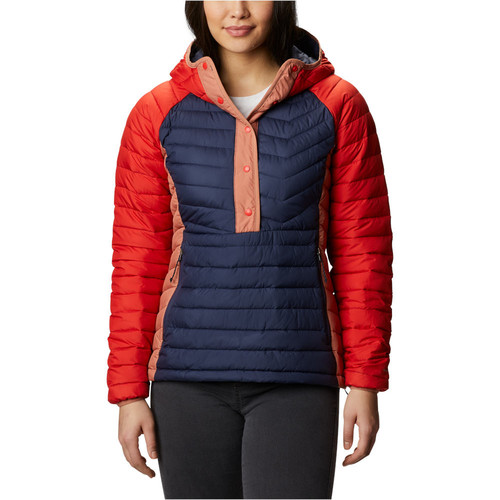 COLUMBIA POWDER LITE  INSULATED ANORAK MN azul