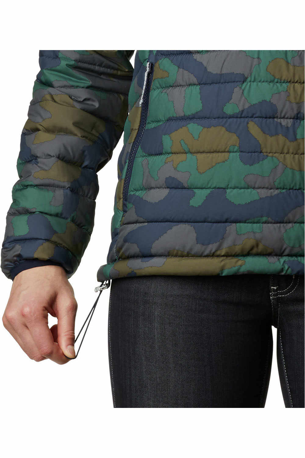 Columbia chaqueta outdoor mujer Columbia Powder Lite Insulated Anorak vista detalle Columbia chaqueta outdoor mujer Columbia Powder Lite Insulated Anorak vista detalle