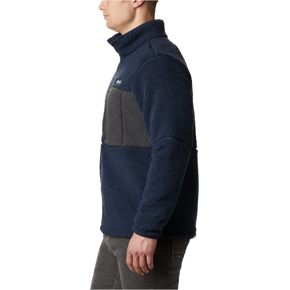 Columbia forro polar hombre Columbia Mountainside Heavyweight Fleece vista detalle Columbia forro polar hombre Columbia Mountainside Heavyweight Fleece vista detalle
