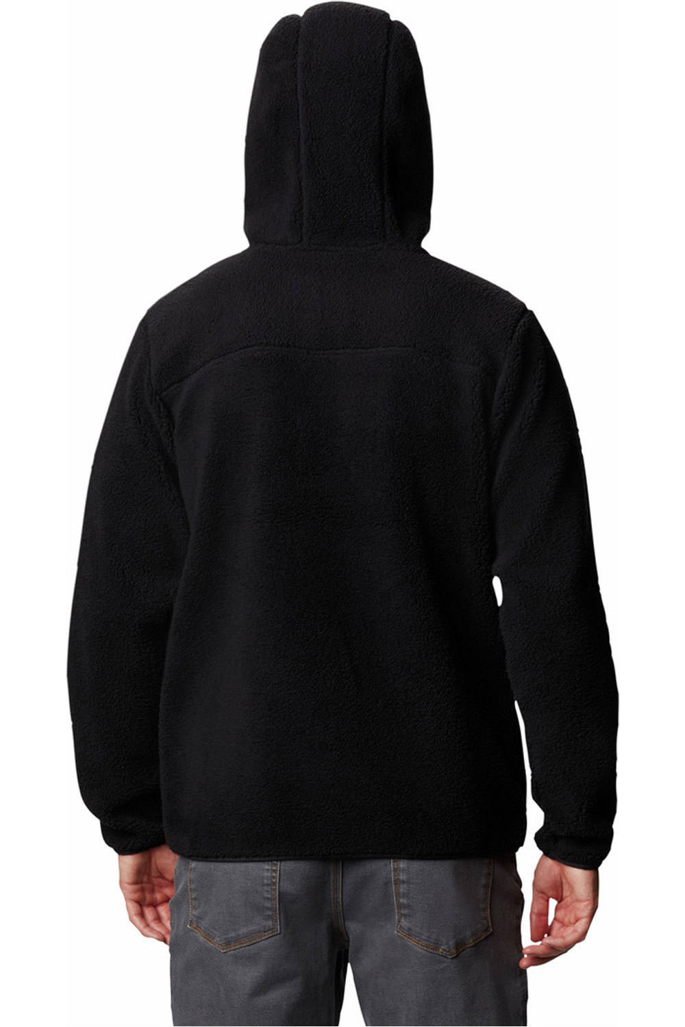 Columbia camiseta montaña manga larga hombre Columbia Rugged Ridge  II Sherpa Pullover Hoodie vista trasera Columbia camiseta montaña manga larga hombre Columbia Rugged Ridge  II Sherpa Pullover Hoodie vista trasera