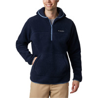 Columbia camiseta montaña manga larga hombre Columbia Rugged Ridge  II Sherpa Pullover Hoodie vista frontal Columbia camiseta montaña manga larga hombre Columbia Rugged Ridge  II Sherpa Pullover Hoodie vista frontal