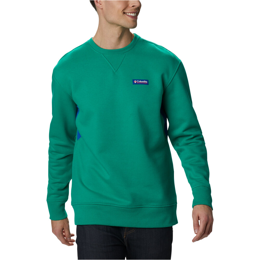 Columbia camiseta montaña manga larga hombre Columbia Bugasweat  Crew vista trasera Columbia camiseta montaña manga larga hombre Columbia Bugasweat  Crew vista trasera