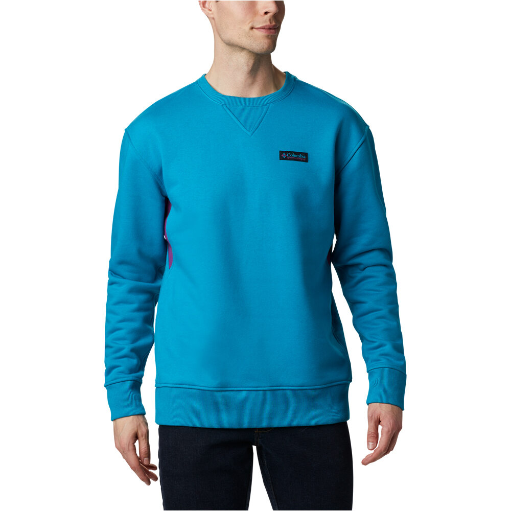 Columbia camiseta montaña manga larga hombre Columbia Bugasweat  Crew vista trasera Columbia camiseta montaña manga larga hombre Columbia Bugasweat  Crew vista trasera