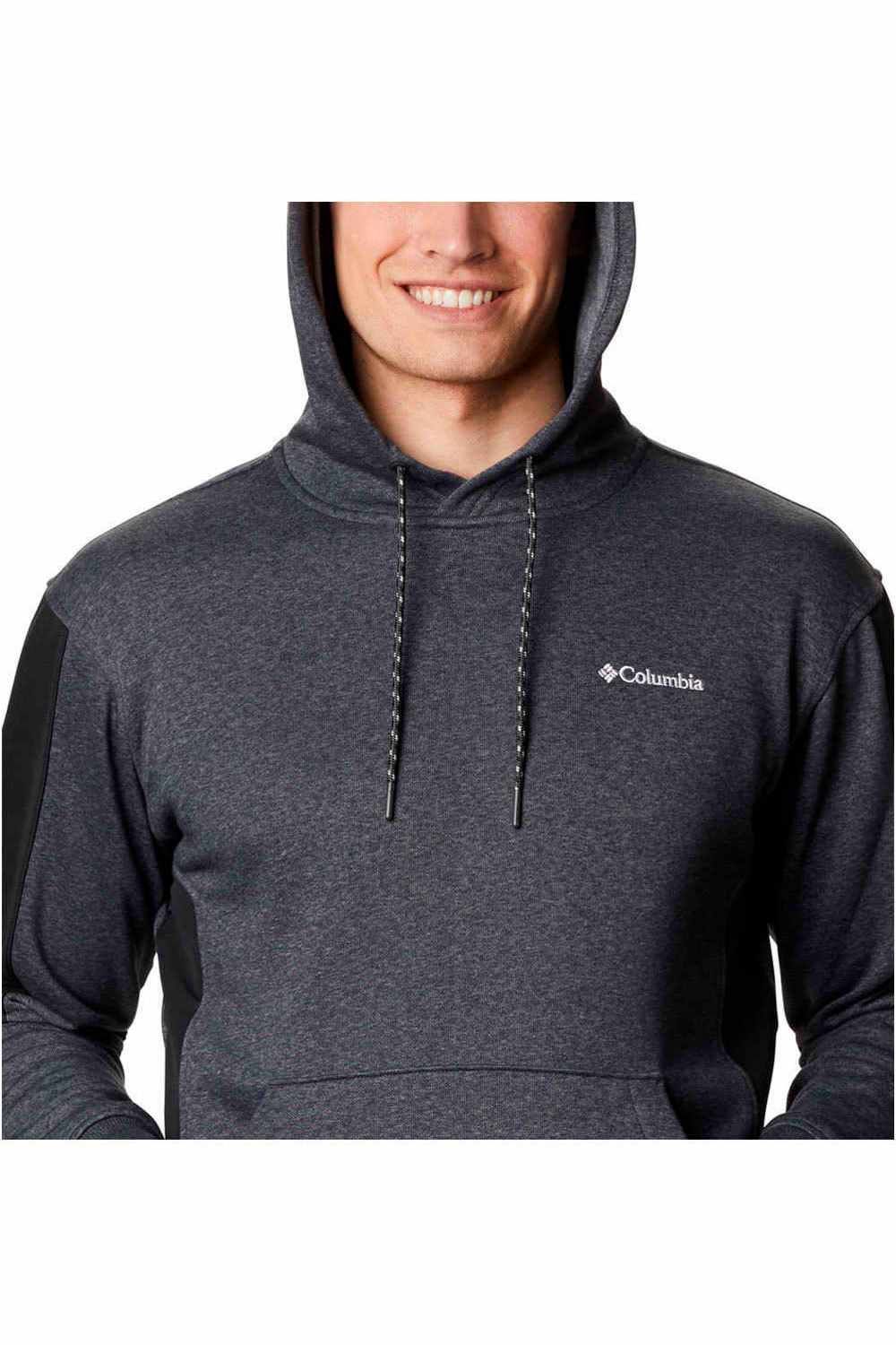Columbia camiseta montaña manga larga hombre Columbia Minam River Hoodie vista detalle Columbia camiseta montaña manga larga hombre Columbia Minam River Hoodie vista detalle
