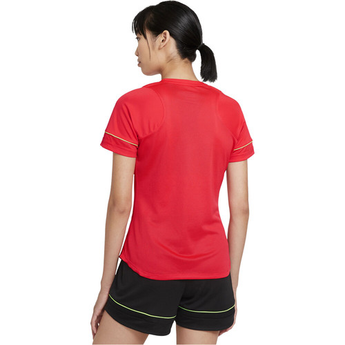 NIKE W NK DRY ACD21 TOP SS RO rojo