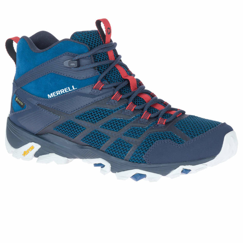 Merrell bota trekking hombre Merrell MOAB FST 2 MID GTX vista superior Merrell bota trekking hombre Merrell MOAB FST 2 MID GTX vista superior