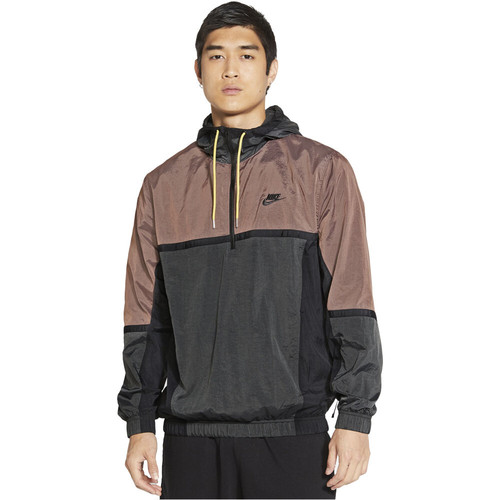 NIKE M NSW HZ WVN HD JKT CB AM amarillo