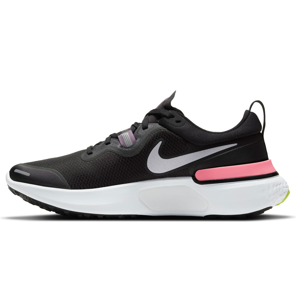 Nike zapatilla running mujer Nike WMNS NIKE REACT MILER lateral interior Nike zapatilla running mujer Nike WMNS NIKE REACT MILER lateral interior