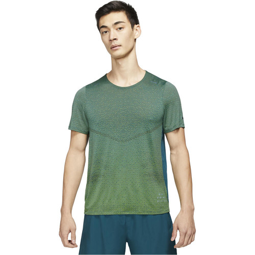 NIKE M NK RN DVN PINNACLE SS TOP verde