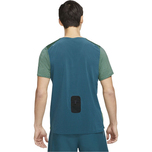 NIKE M NK RN DVN PINNACLE SS TOP verde