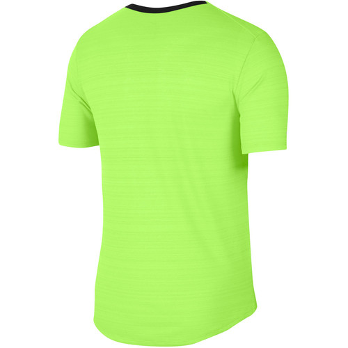 NIKE M NK DF MILER TOP SS verde
