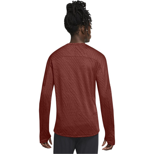NIKE M NK DF ELMNT TOP HZ TRAIL rojo