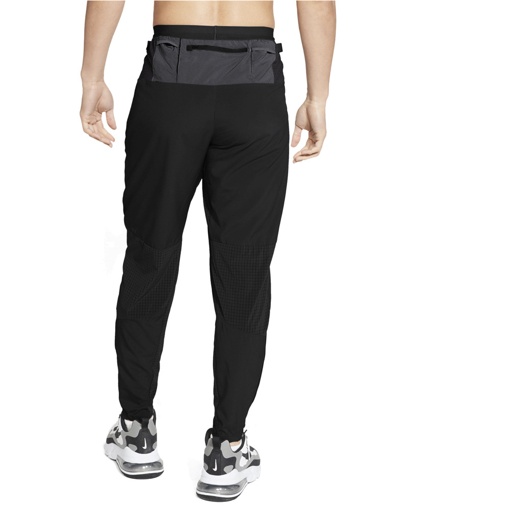 Nike malla trail running larga hombre Nike M NK PHNM ELITE WVN PANT TRAIL vista trasera Nike malla trail running larga hombre Nike M NK PHNM ELITE WVN PANT TRAIL vista trasera