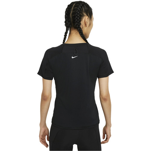 NIKE W NK RUN DVN MILER TOP SS negro