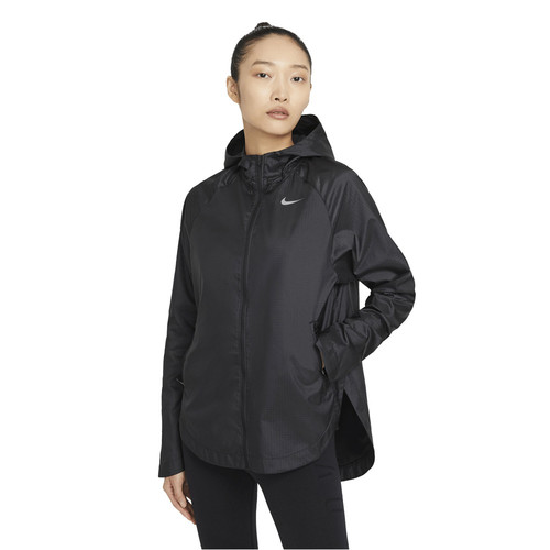 NIKE W NK RUN DVN ESSNTL JACKET negro