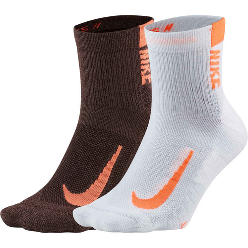 NIKE U NK MLTPLIER ANKLE 2PR gris