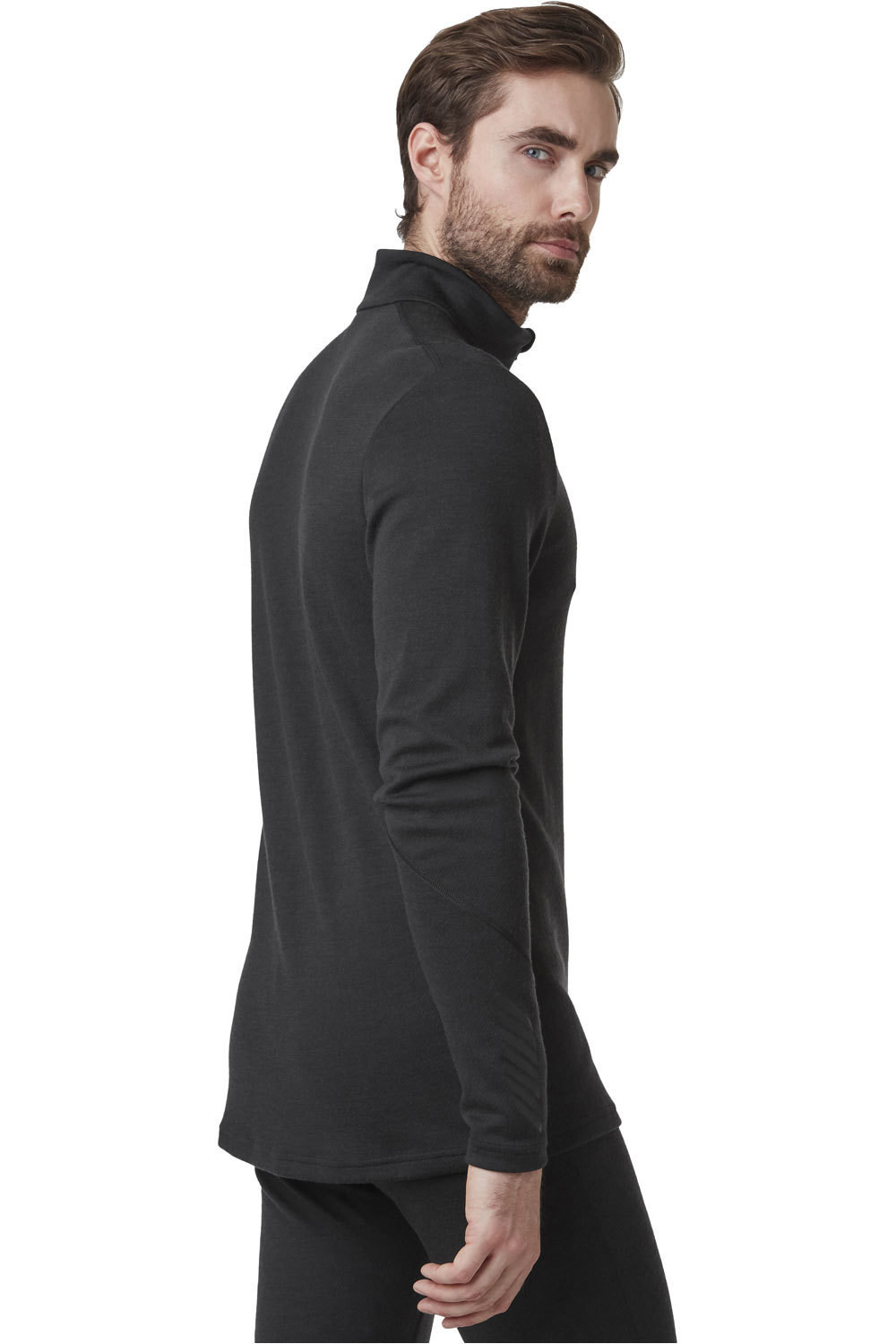 Helly Hansen camiseta térmica manga larga hombre Helly Hansen LIFA MERINO MIDWEIGHT 1/2 ZIP vista trasera Helly Hansen camiseta térmica manga larga hombre Helly Hansen LIFA MERINO MIDWEIGHT 1/2 ZIP vista trasera