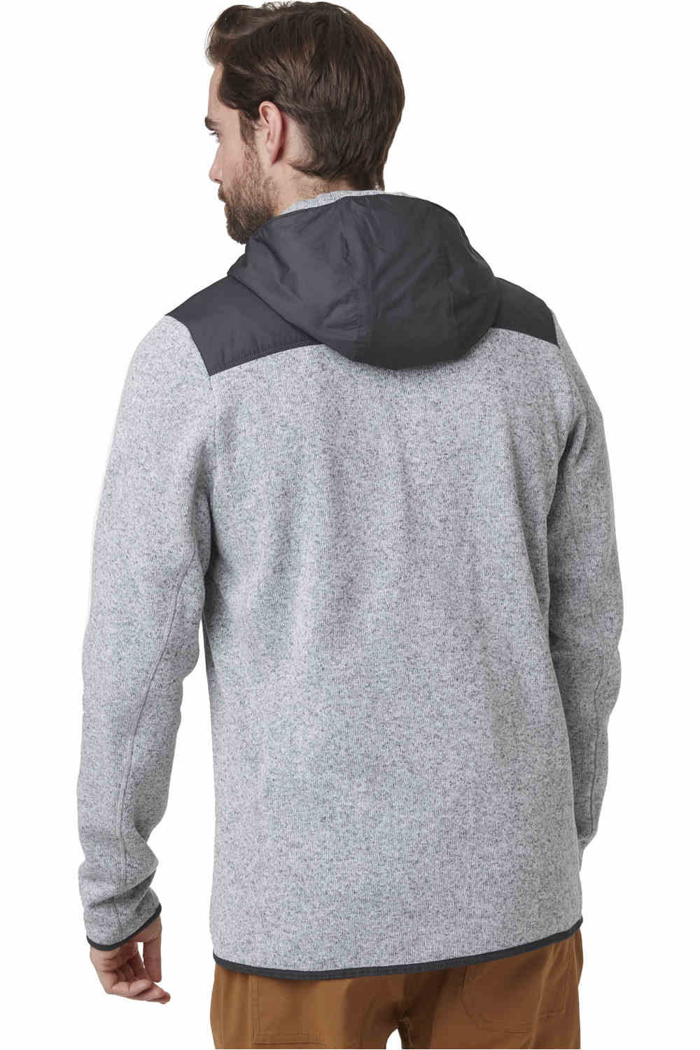 Helly Hansen forro polar hombre Helly Hansen VARDE HOODED FLEECE JACKET vista trasera Helly Hansen forro polar hombre Helly Hansen VARDE HOODED FLEECE JACKET vista trasera