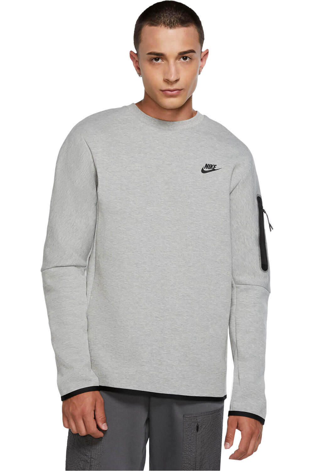 Nike sudadera hombre Nike M NSW TCH FLC CRW vista frontal Nike sudadera hombre Nike M NSW TCH FLC CRW vista frontal