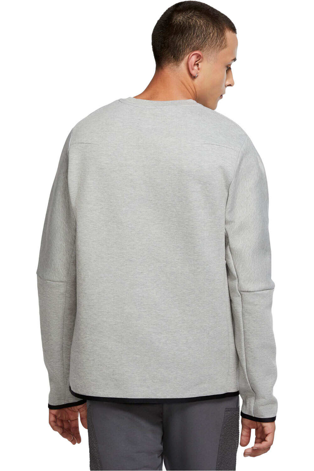 Nike sudadera hombre Nike M NSW TCH FLC CRW vista trasera Nike sudadera hombre Nike M NSW TCH FLC CRW vista trasera