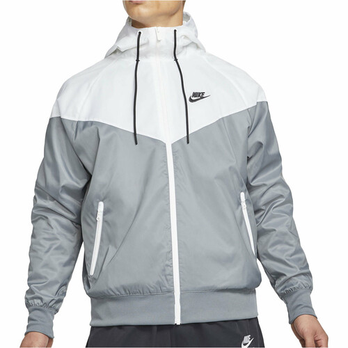 NIKE M NK WVN LND WR HD JKT gris