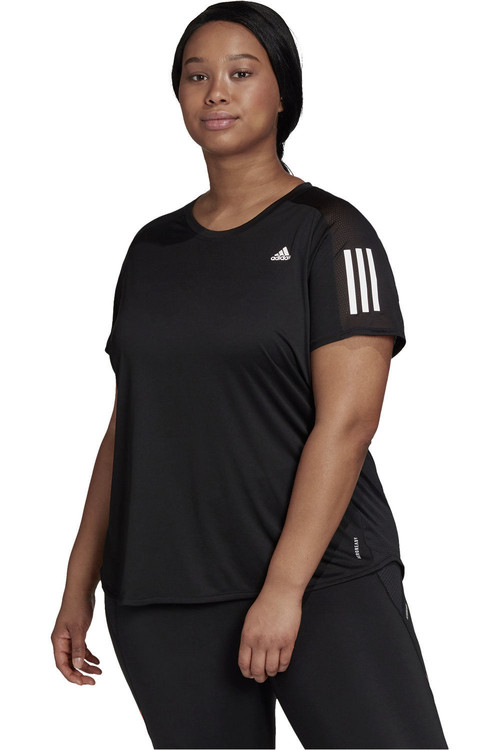 ADIDAS OWN THE RUN TEE negro