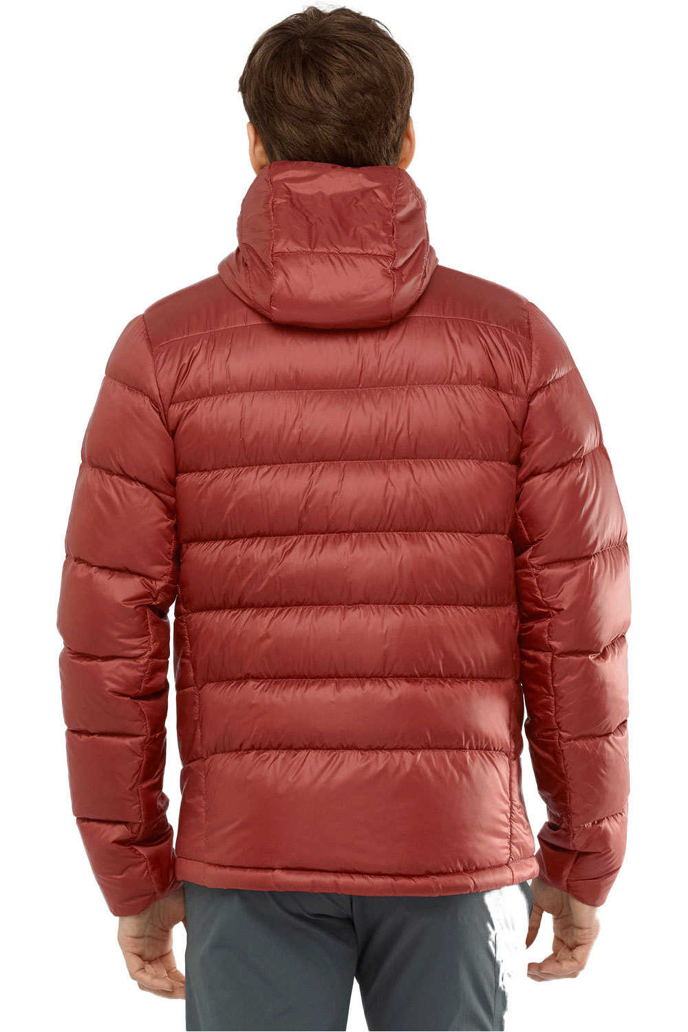 Salomon chaqueta outdoor hombre Salomon TRANSITION DOWN HOODIE M vista trasera Salomon chaqueta outdoor hombre Salomon TRANSITION DOWN HOODIE M vista trasera