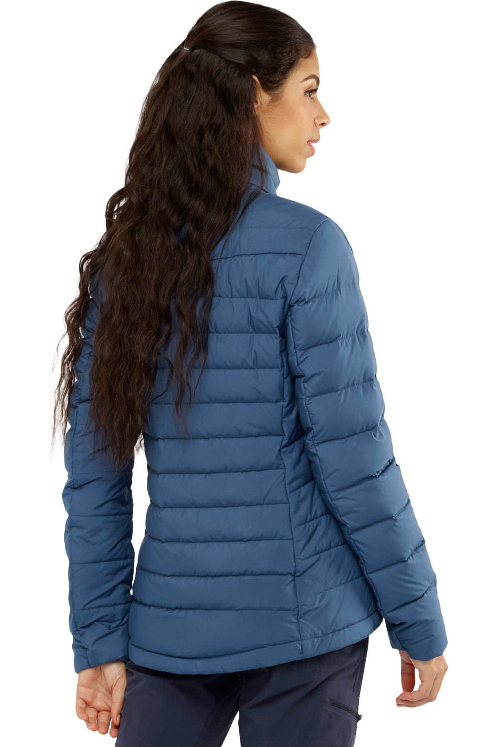 Salomon chaqueta outdoor mujer Salomon TRANSITION DOWN JACKET W vista trasera Salomon chaqueta outdoor mujer Salomon TRANSITION DOWN JACKET W vista trasera