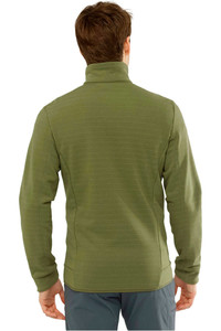 Salomon forro polar hombre Salomon RADIANT FULL ZIP M vista trasera Salomon forro polar hombre Salomon RADIANT FULL ZIP M vista trasera