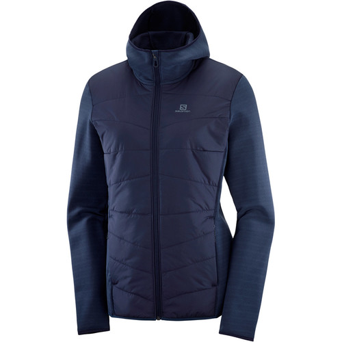 SALOMON RADIANT HYBRID HOODIE  W azul
