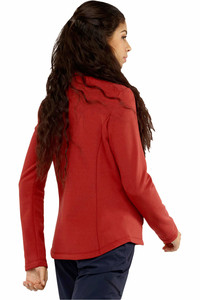 Salomon forro polar mujer Salomon RADIANT FULL ZIP W vista trasera Salomon forro polar mujer Salomon RADIANT FULL ZIP W vista trasera