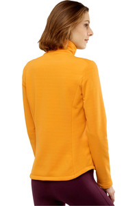 Salomon forro polar mujer Salomon RADIANT FULL ZIP W vista trasera Salomon forro polar mujer Salomon RADIANT FULL ZIP W vista trasera