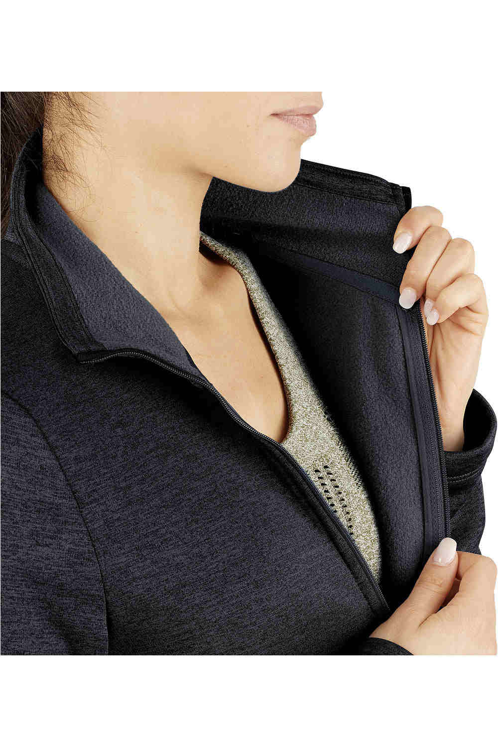 Salomon forro polar mujer Salomon TRANSITION HALF ZIP W 03 Salomon forro polar mujer Salomon TRANSITION HALF ZIP W 03