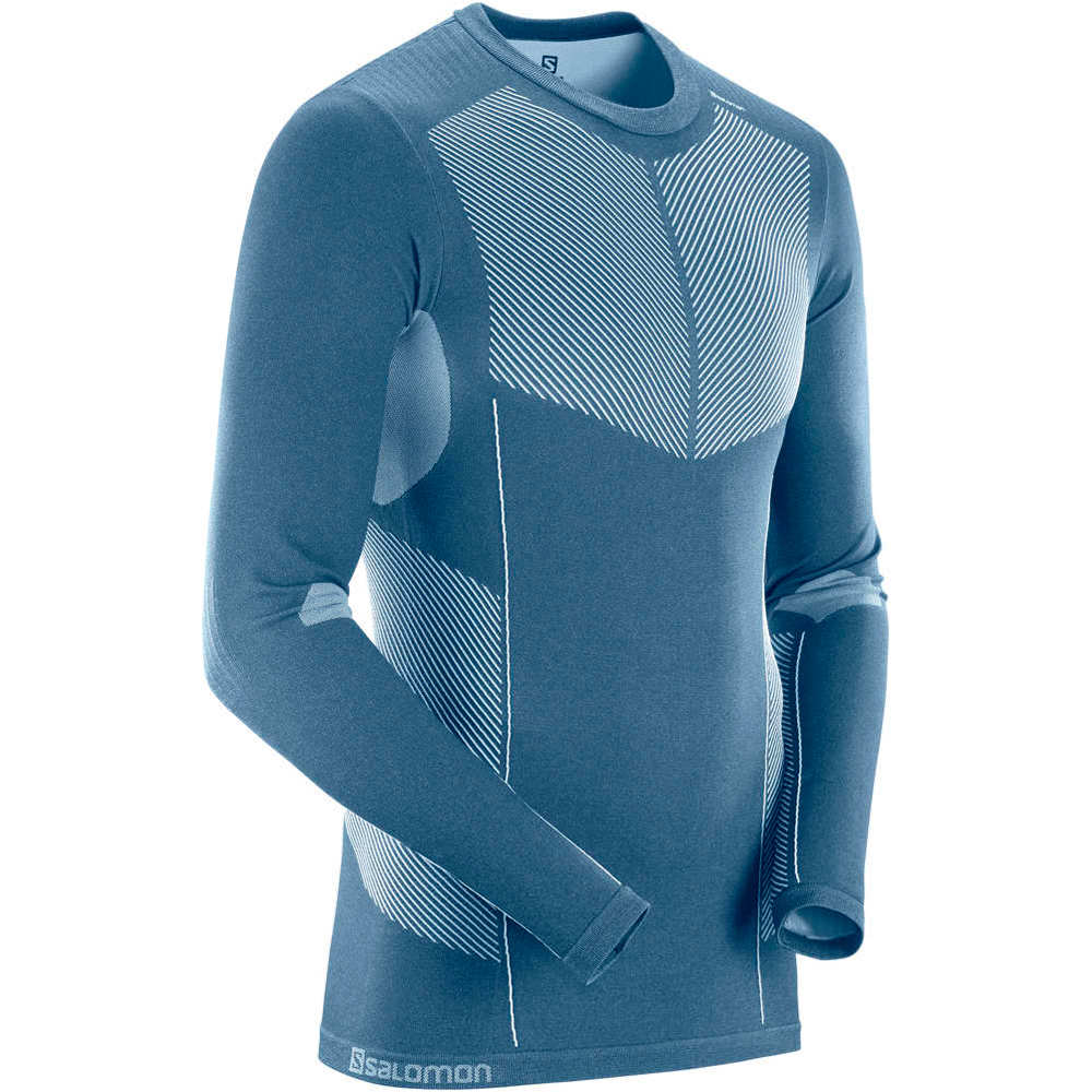 Salomon camiseta térmica manga larga hombre Salomon PRIMO WARM SEAMLESS TEE M 06 Salomon camiseta térmica manga larga hombre Salomon PRIMO WARM SEAMLESS TEE M 06