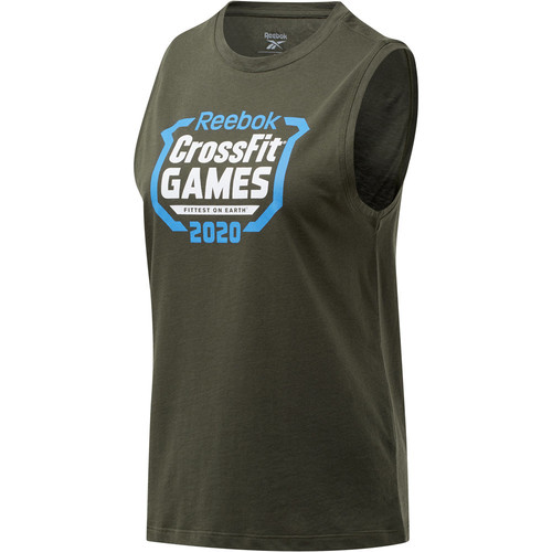 REEBOK RC GAMES CREST TANK verde
