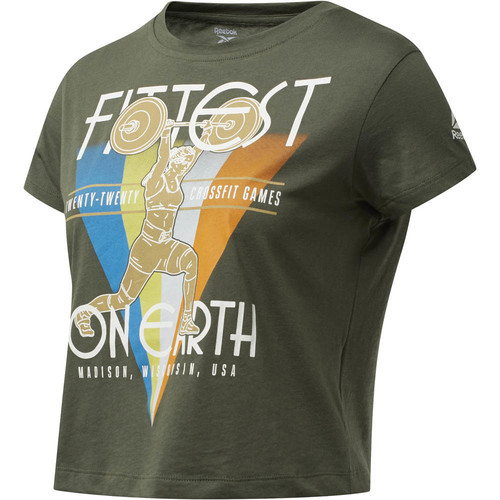 REEBOK RC FITTEST ON EARTH TEE verde