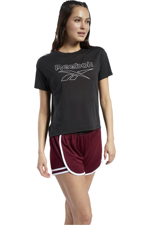 REEBOK WOR SUP BL TEE negro